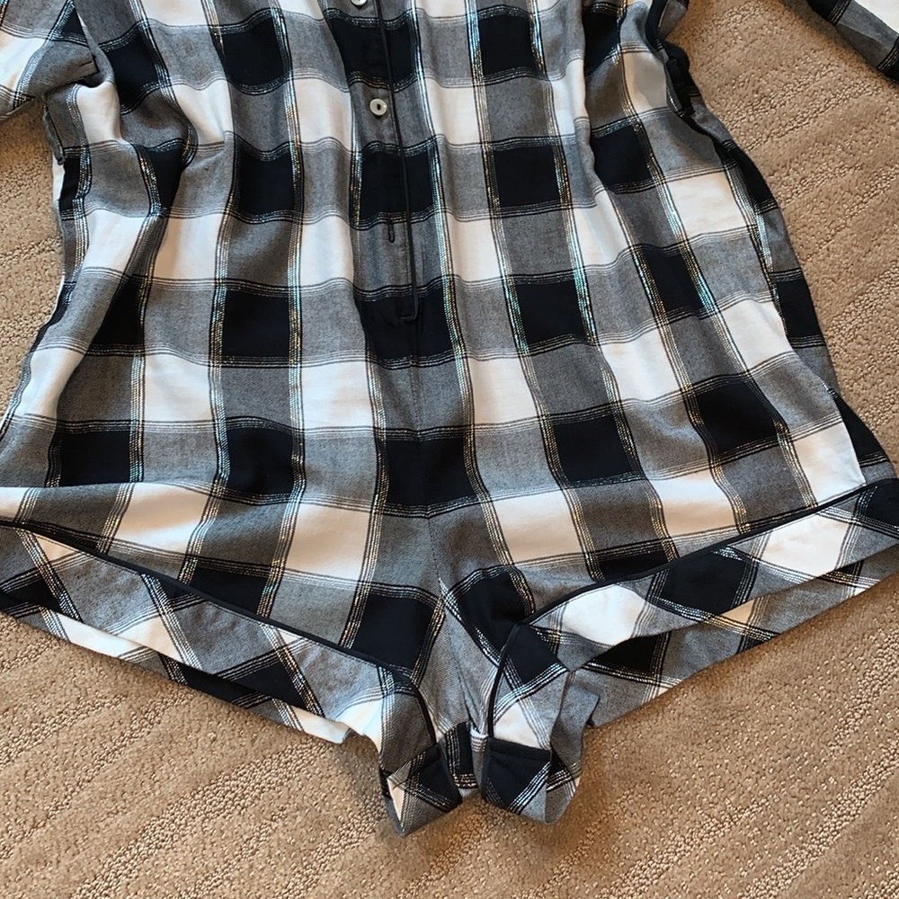 Victoria’s Secret Plaid Romper Pajamas. - Picture 9 of 15